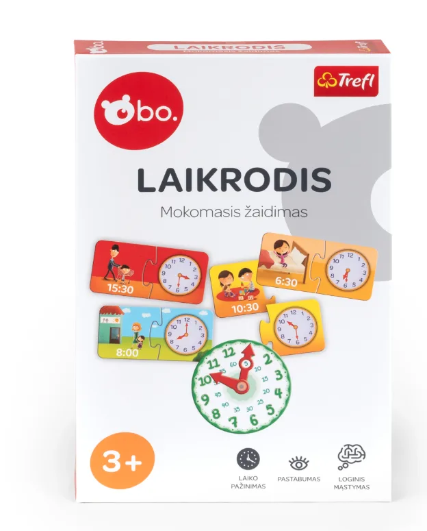 bo. Mokomasis žaidimas „Laikrodis“, lietuvių k. · 1