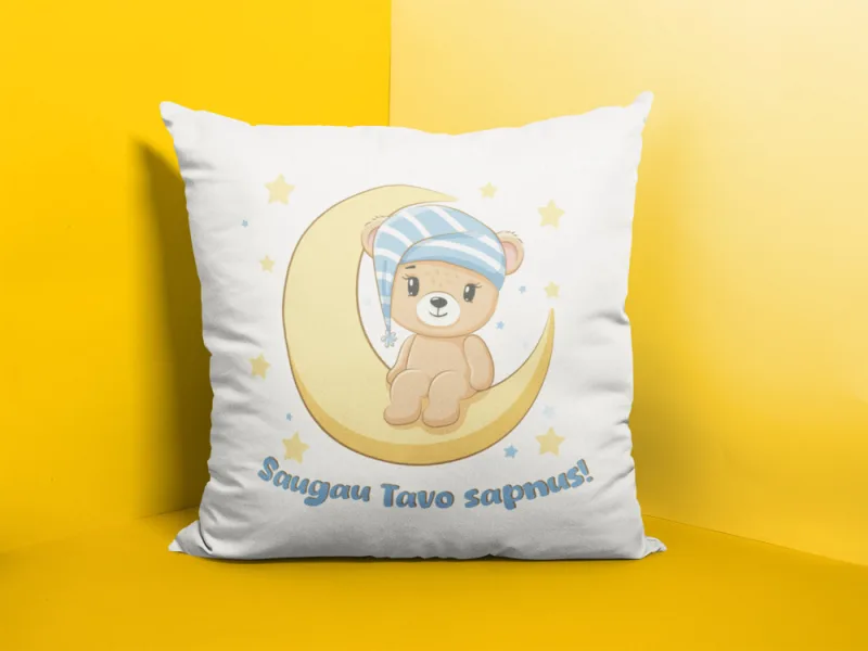 Pagalvė „Saugau tavo sapnus“