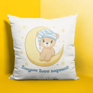 Pagalvė „Saugau tavo sapnus“