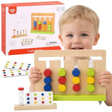 Galvosūkių žaidimas TOOKY TOY Time 30 modelių 18 el.