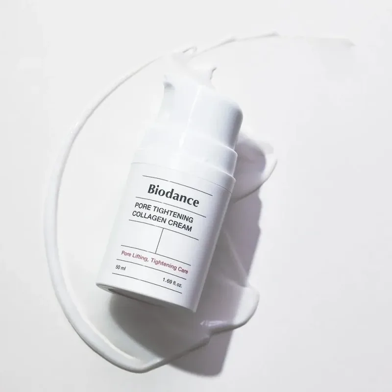 Biodance Pore Tightening Collagen Cream – poras mažinantis veido kremas · 3