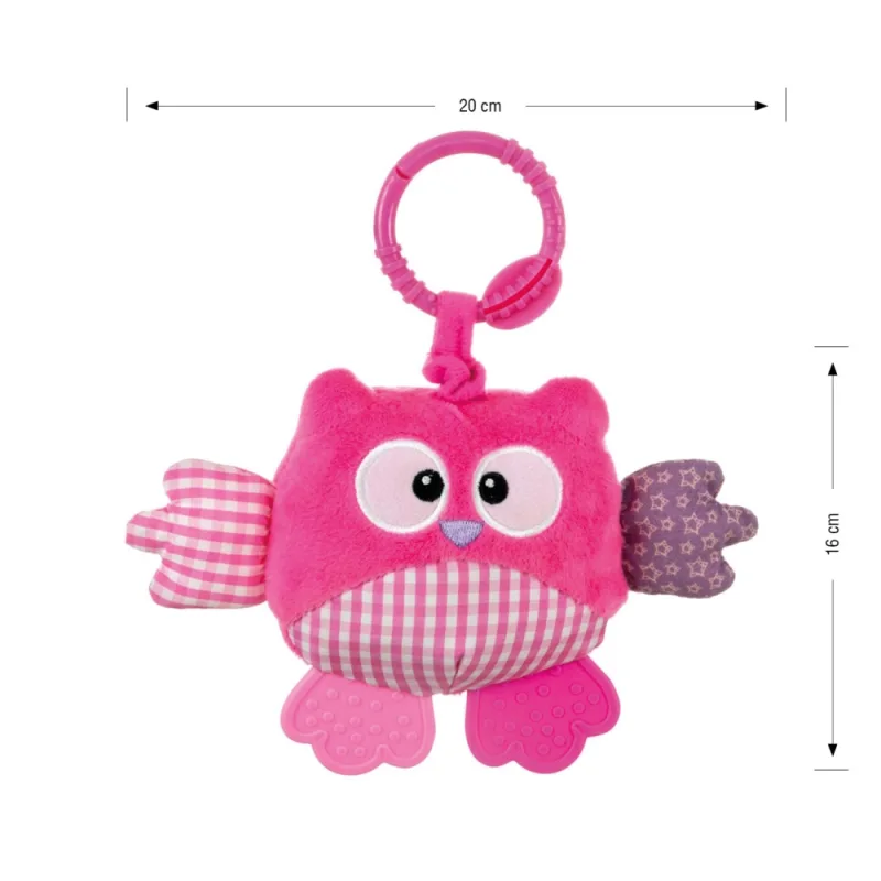 Milly Mally Pliušinis pakabinamas žaislas - Gražuolė pelytė - 2881 PINK · 2