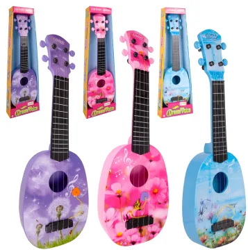 Vaikiška gitara ukulėlė su 4 stygom