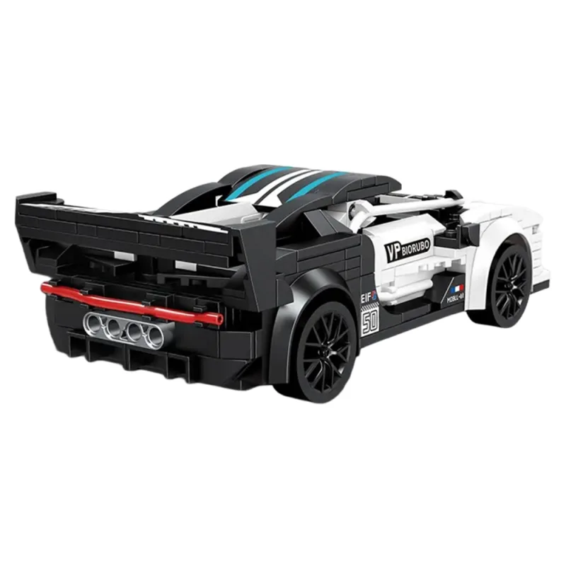 Konstruktorius Sportinis automobilis baltas R/C · 2