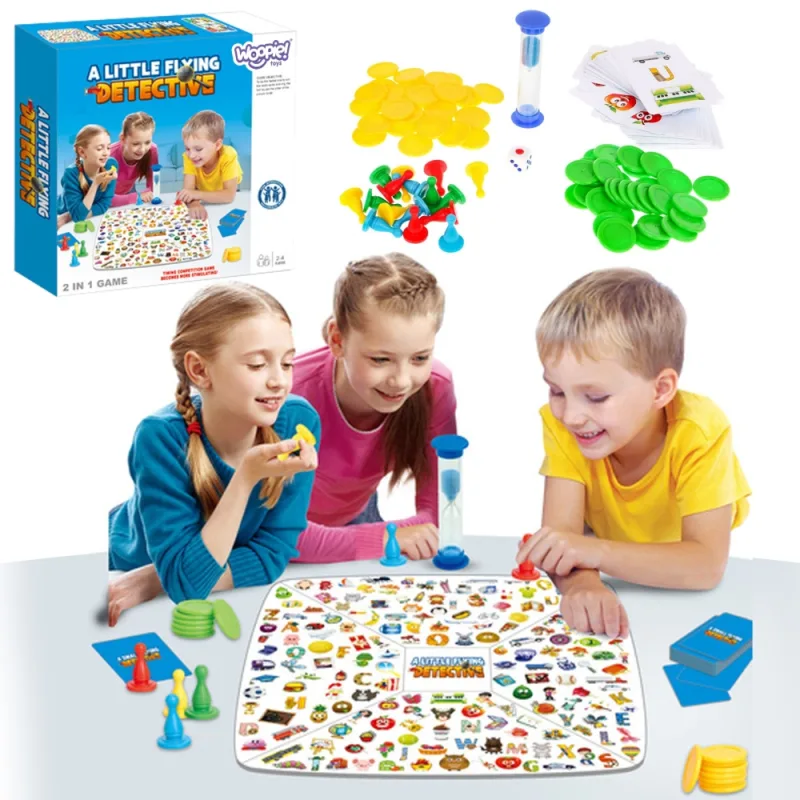WOOPIE stalo žaidimas 2in1 Mažasis Detektyvas + Kinietis · 1