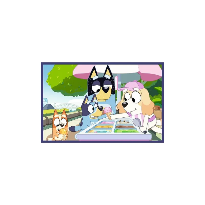 Dėlionė - 2x24 - Funny Bluey - Trefl 34446 · 2