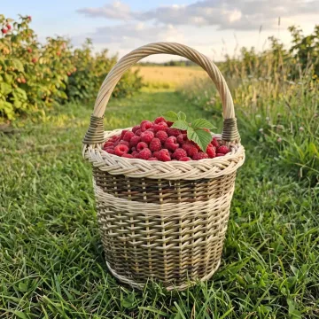 Kibirėlio formos pintinė