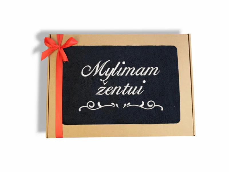 Siuvinėtas rankšluostis „Mylimam žentui“
