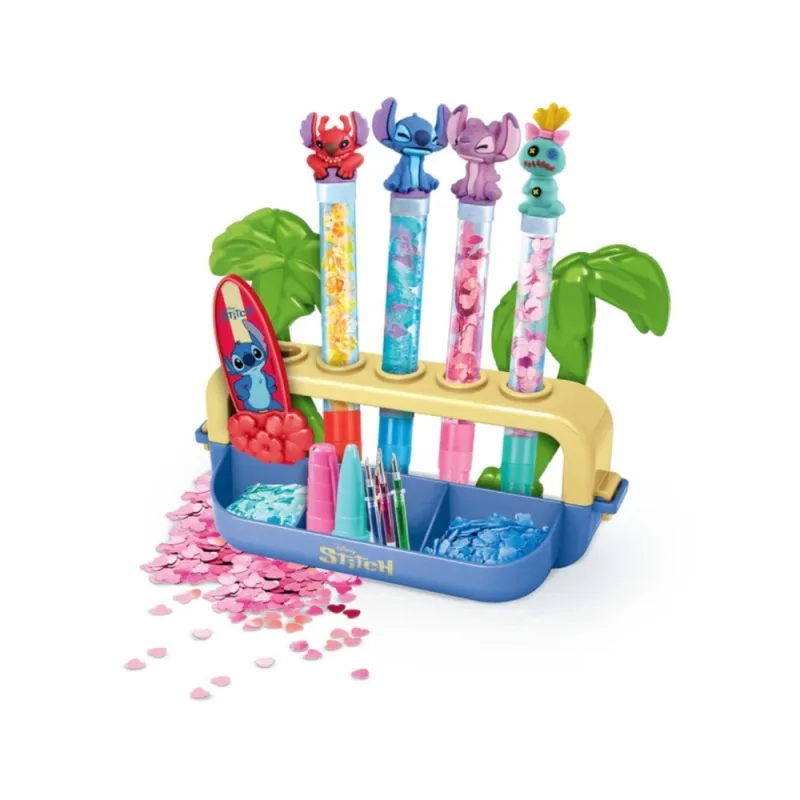 Kūrybinis rašiklių gamybos rinkinys Idea Art Disney Disney Stitch Clementoni 18218 · 2