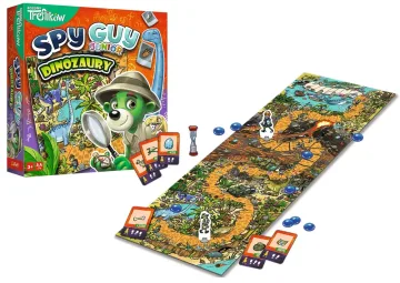 Šeimos žaidimas „Spy Guy Junior: Dinozaurai“ („Trefl“ 02652)