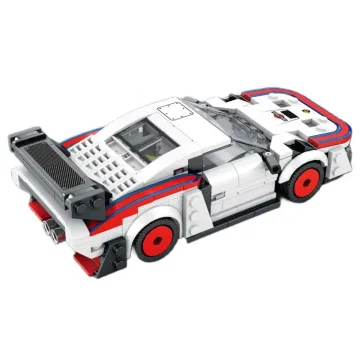 Konstruktorius Sportinis automobilis Baltas 346el.