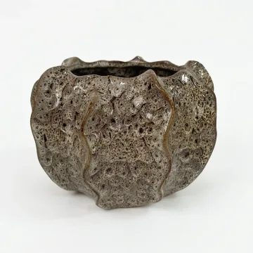 Vazonas keramikinis "Banga" — Ø: 25 cm H: 18 cm
