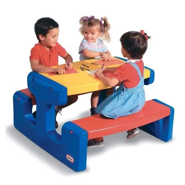 Little Tikes didelis pikniko stalas su sėdynėmis · 1