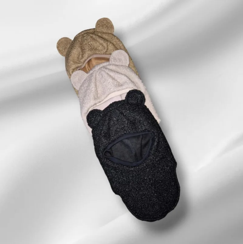 Teddy audinio žieminis šalmukas su vilna