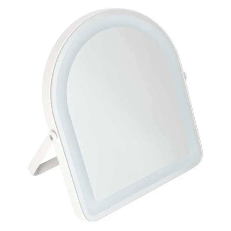 Kosmetinis LED veidrodis su jutikliniu valdymu 31x26,5 cm, baltas · 2