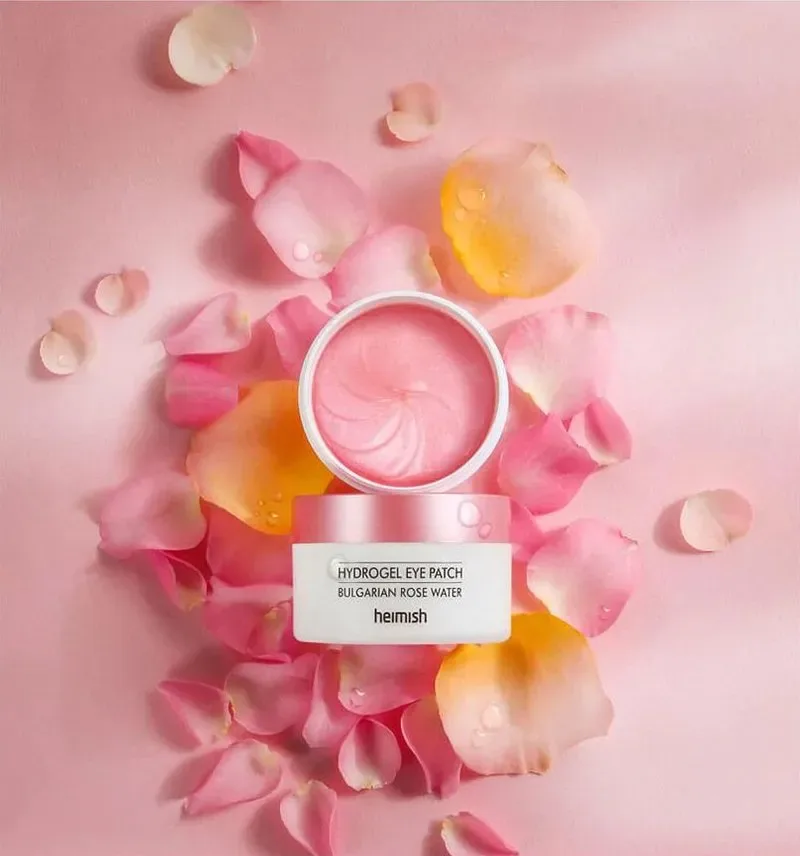 heimish Bulgarian Rose Water Hydrogel Eye Patch - paakių kaukės · 2