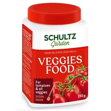 Trašos SCHULTZ Veggies Food (Pomidorams ir Daržovėms) — 350 g.