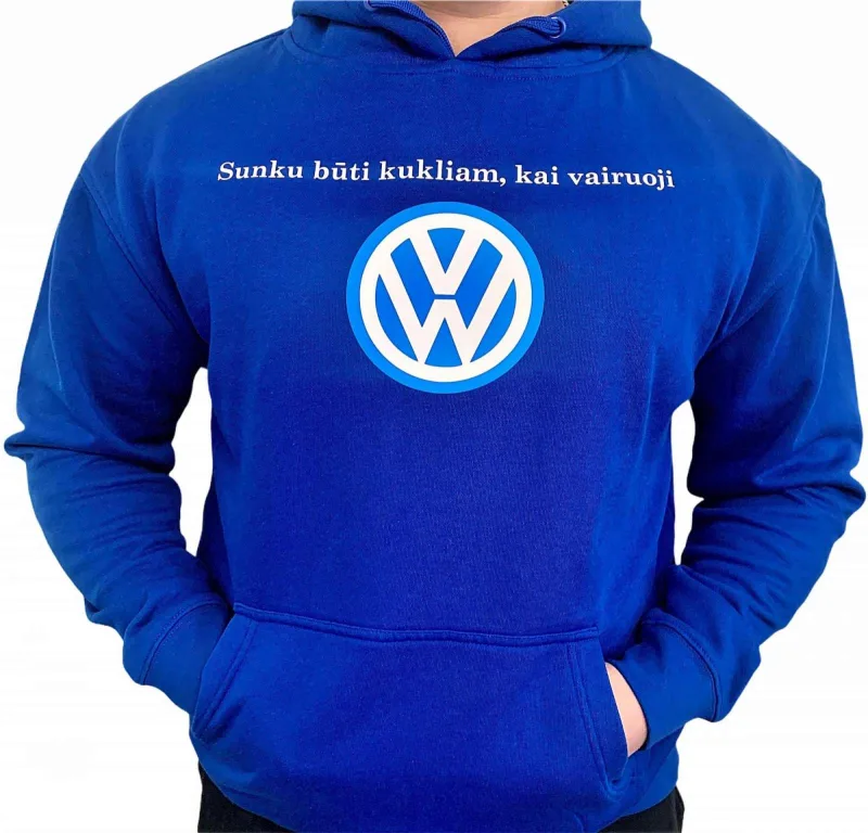 UNISEX Džemperis: Sunku būti kukliam, kai vairuoji Volkswagen