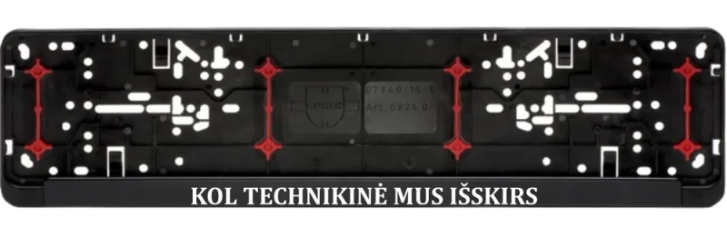 VALSTYBINIŲ NUMERIŲ RĖMELIAI „Kol technikinė mus išskirs“