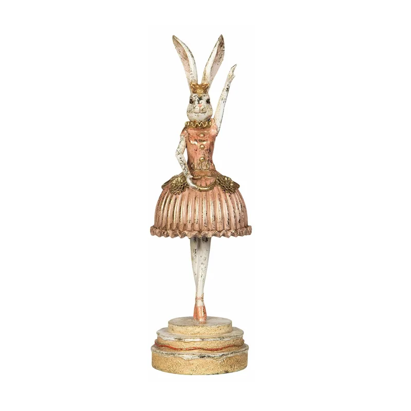 Dekoracija Triušis Balerina 4 — 10x35cm