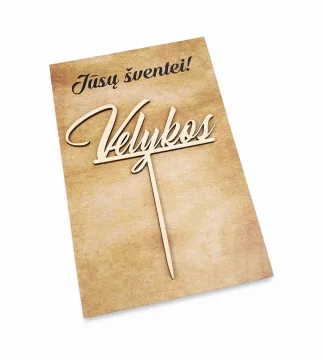Smeigtukas-toperis „Velykos“