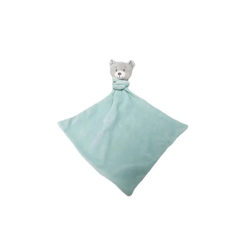 Antklodė - 94208 - MILUŚ - TEDDY - MINT - dydis 25 cm · 1