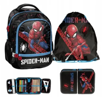 Paso mokyklinis rinkinys berniukui – Spider‑Man, 3in1