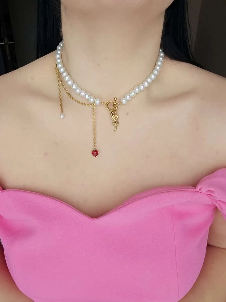 Kaklo papuošalas „Rose“