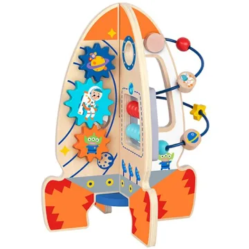 Edukacinis žaislas didelė mokomoji raketa