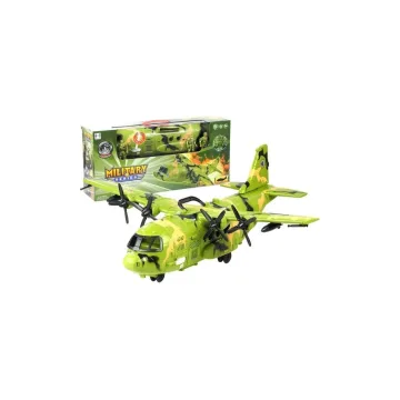 Didžiulis karinis lėktuvas, figūrėlės – 64 cm