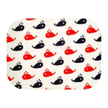 Sauskelnės - 19652 - TETRA PRINT - EGA - MERRY - NAVY BLUE/RED - dydis 60x80 cm