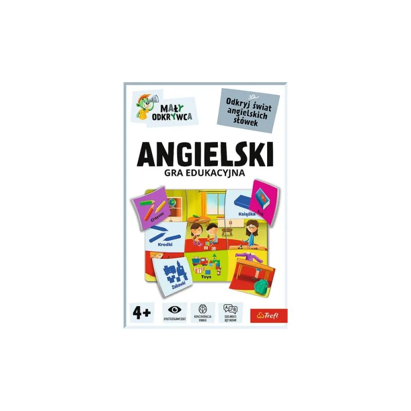 Žaidimas - anglų kalba / Little Explorer Trefl 02812 · 3