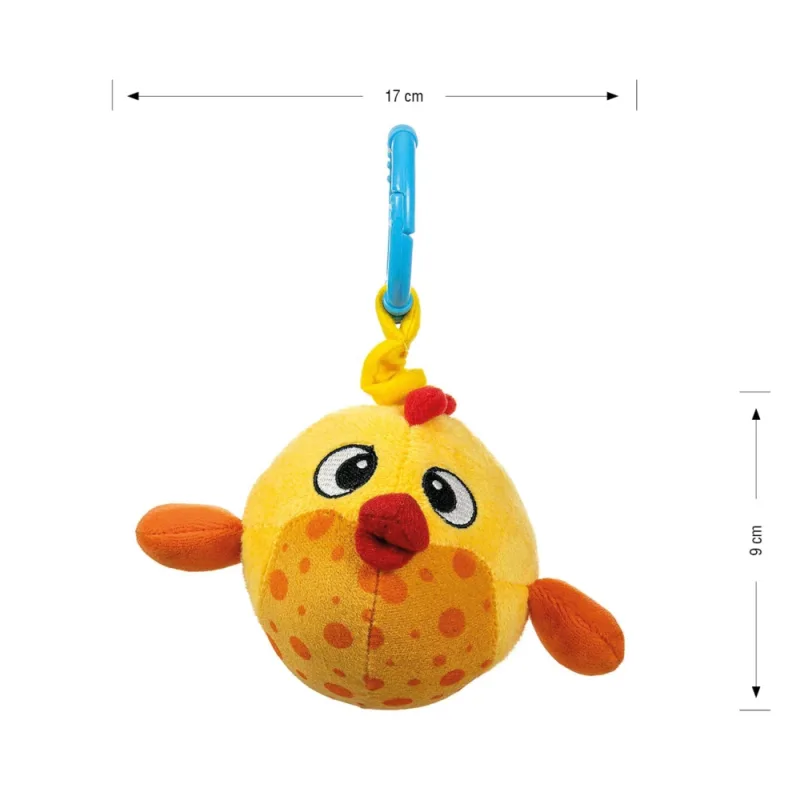 Milly Mally Pliušinis pakabinamas žaislas - Žuvytės - 2882 YELLOW · 2