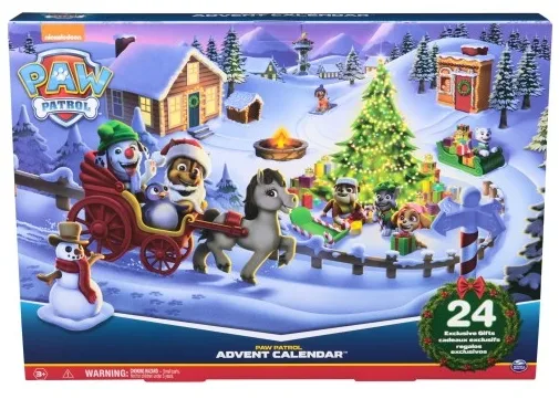 Paw Patrol advento kalendorius · 1