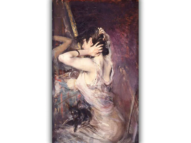 Reprodukcija „La Toilette“, Giovanni Boldini