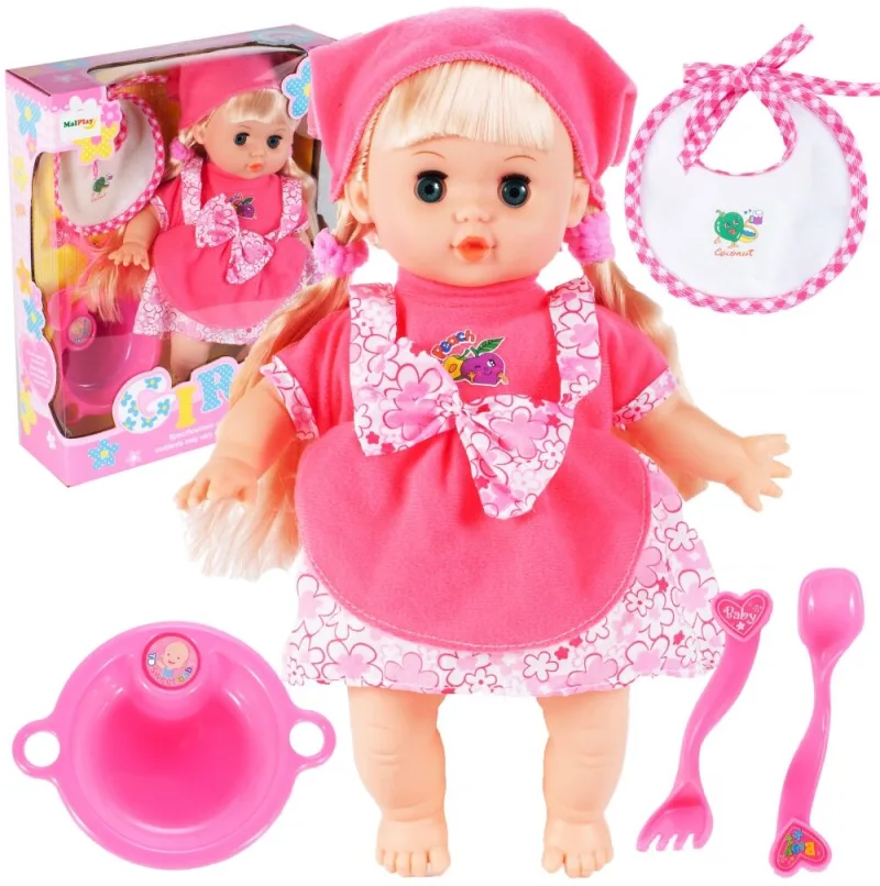 Šviesiaplaukė lėlė Ania su šukuojamais plaukais ir priedais, 30 cm · 1