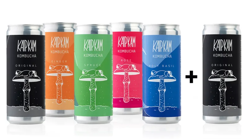 Kaip Kam kombucha rinkinys