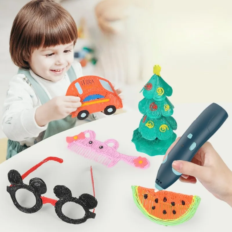 3D rašiklis WOOPIE USB trimačių modelių kūrimui · 2
