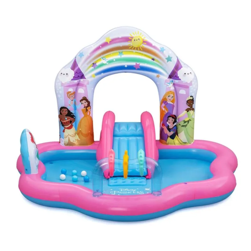 Pripučiama žaidimų aikštelė su čiuožykla Bestway 9103Y Disney Princesės 2,21 m x 1,93 m x 1,40 m · 2