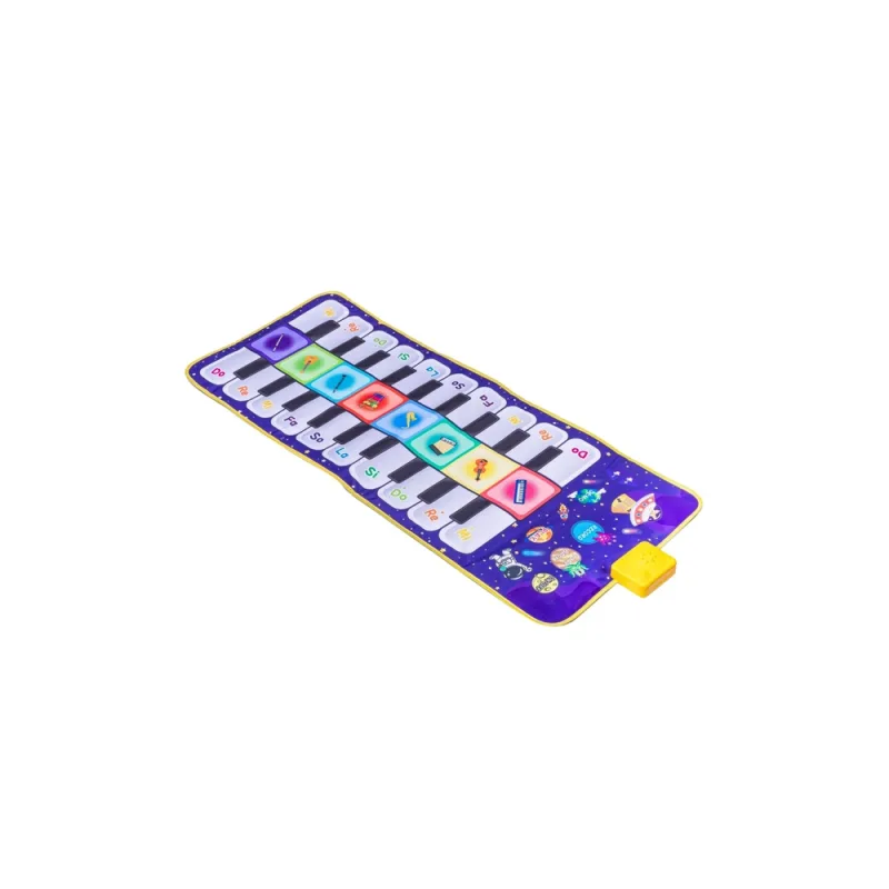 Muzikinis mokomasis šokių kilimėlis Interaktyvus pianinas 120 x 48 cm · 2