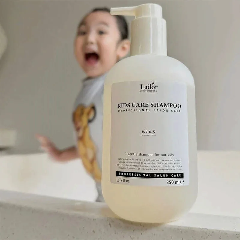Lador Kids Care Shampoo – itin švelnus vaikų plaukų šampūnas, 350 ml. · 2