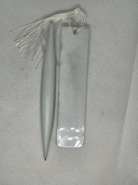 Rankų darbo rašiklio ir skirtuko rinkinys