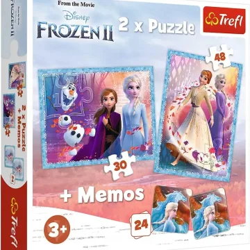 Trefl dėlionė „78 detalės – Disney Ledo šalis: Princesės savo karalystėje“