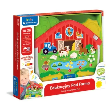 Interaktyvus žaislas Clementoni Baby 50386 Mokomasis ūkis
