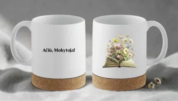 Puodelis „Ačiū, Mokytoja“ 280ml