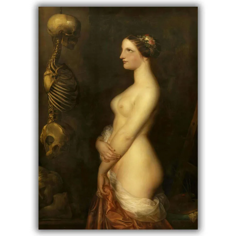 Reprodukcija „Gražuolė Rosinė“, Antoine Wiertz (1847)