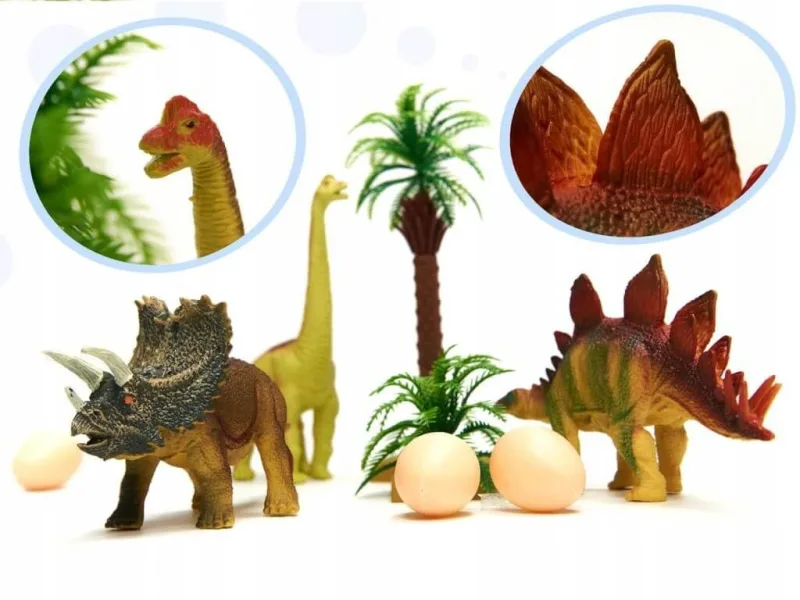 Žaislinis Dinozaurų figūrėlių rinkinys 14vnt. · 2