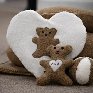 Rankų darbo rinkinys kūdikiui I Teddy karamelinis