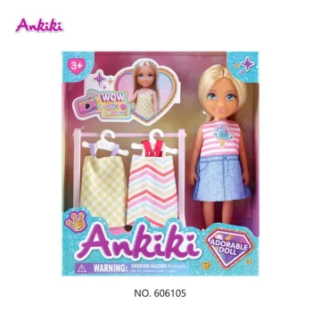 Lėlė „Ankiki“ + aksesuarai