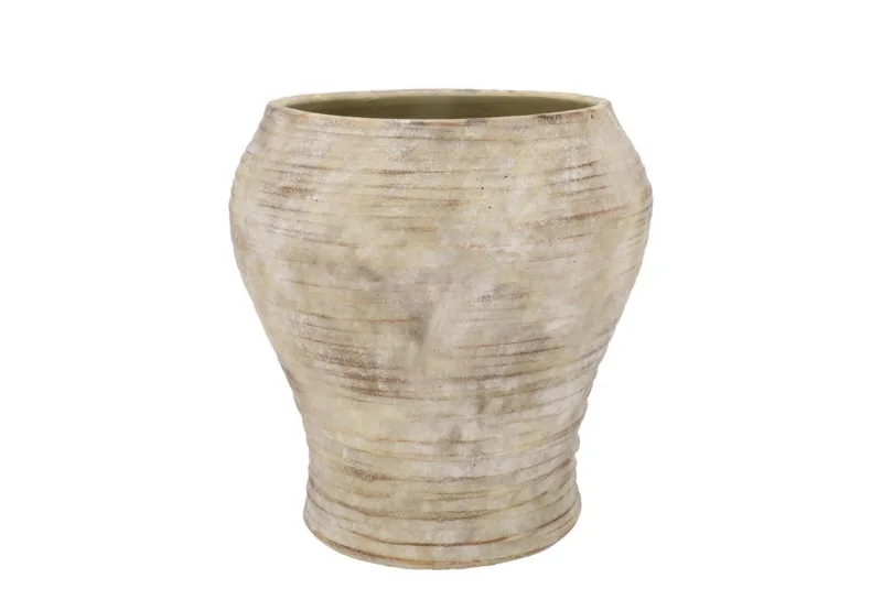Vazonas pilkas 21x21x20cm — 24x24x24cm